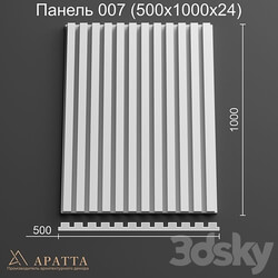 Aratta Panel 007 500x1000x24  