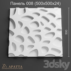 Aratta Panel 008 500x500x24  