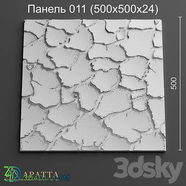 Aratta Panel 011 500x500x24 