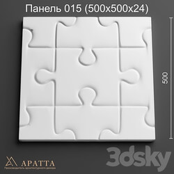 Aratta Panel 015 500x500x24  