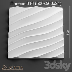 Aratta Panel 016 500x500x24  