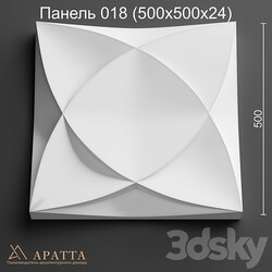 Aratta Panel 018 500x500x24  