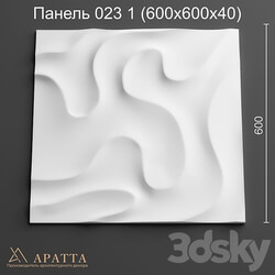 Aratta Panel 023 1 600x600x40  