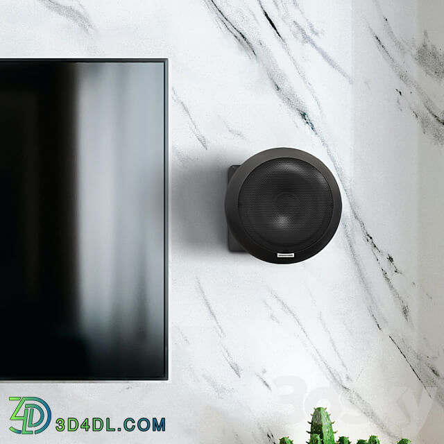 Audio tech - EvoSound Sphere speaker system with wall mounts