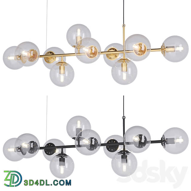 Pendant light Chandelier BB2 art. 25268 by Pikartlights