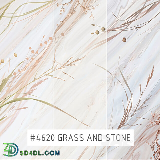 Creativille Wallpapers 4620 Grass and Stone