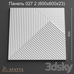 Aratta Panel 027 2 600x600x23  