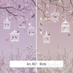 Wallpapers Art.467 Birds 