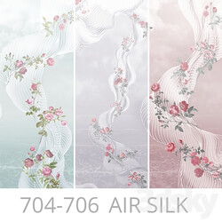 Wallpapers Air silk Photo wallpaper Panels Fresco Print Texture 