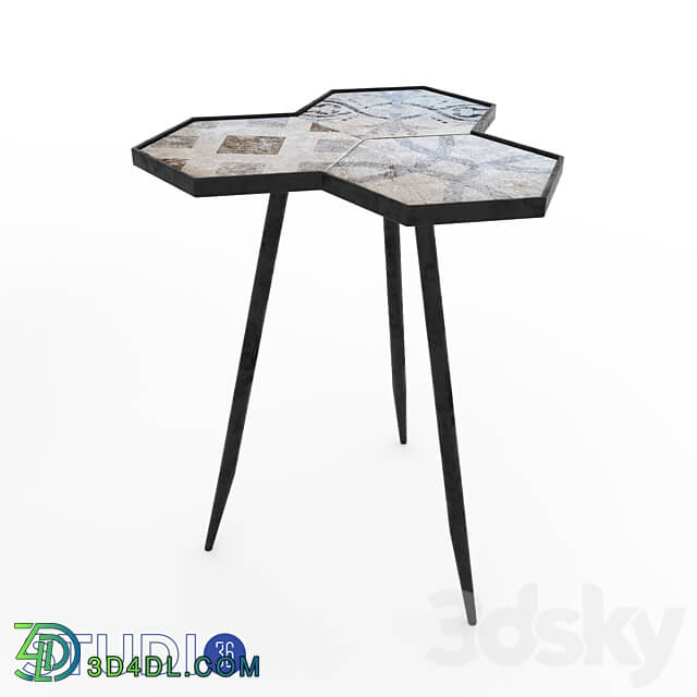 OM Side table Dialma Brown DB005460 from STUDIO36SHOP.RU