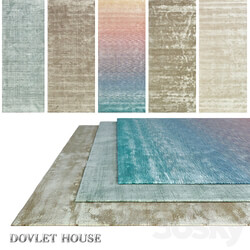 Carpets DOVLET HOUSE 5 pieces part 584  