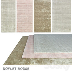 Carpets DOVLET HOUSE 4 pieces part 592  