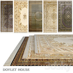 Carpets DOVLET HOUSE 5 pieces part 594  