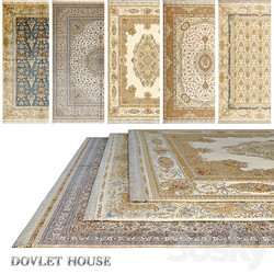 Carpets DOVLET HOUSE 5 pieces part 595  