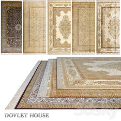 Carpets DOVLET HOUSE 5 pieces part 597  