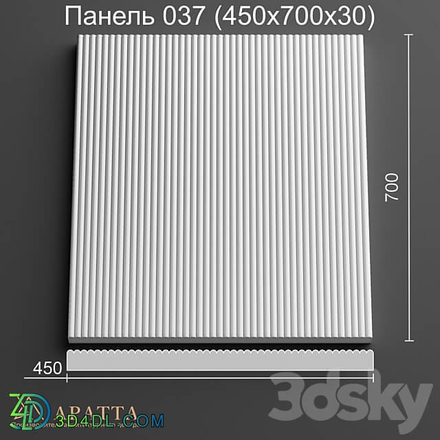 Aratta Panel 037 450х700х30 