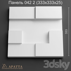 Aratta Panel 042 2 333х333х25  