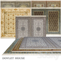 Pair of carpets DOVLET HOUSE 5 pieces part 603  