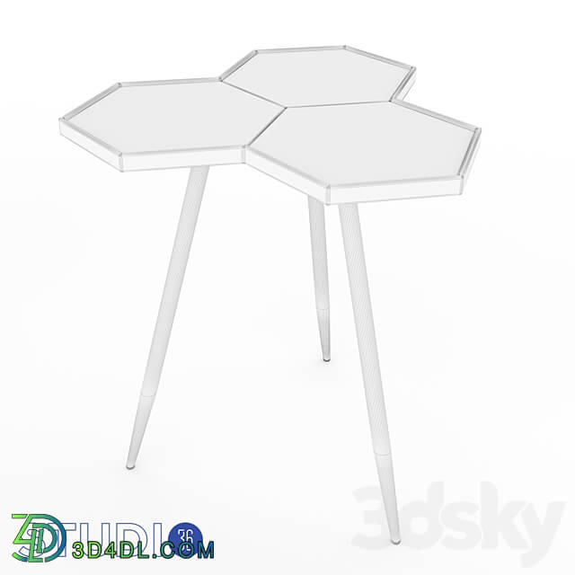 OM Side table Dialma Brown DB005461 from STUDIO36SHOP.RU