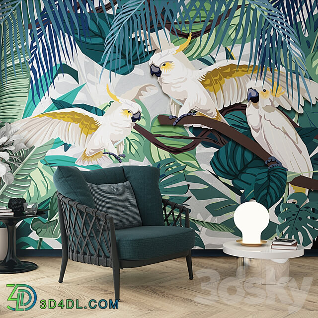 Designer wallpaper Green Tropez pack 2