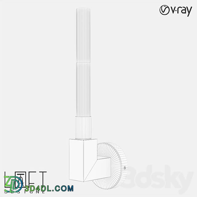 Refill Sconce LoftDesigne 5537 model 3D Models 3DSKY