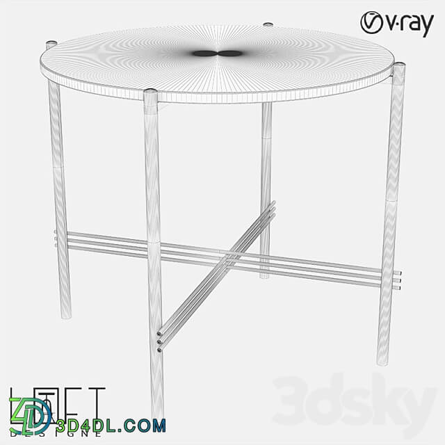 Refill Coffee table LoftDesigne 6686 model 3D Models 3DSKY