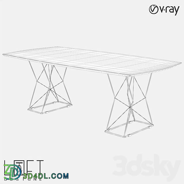 Refill Table LoftDesigne 6689 model