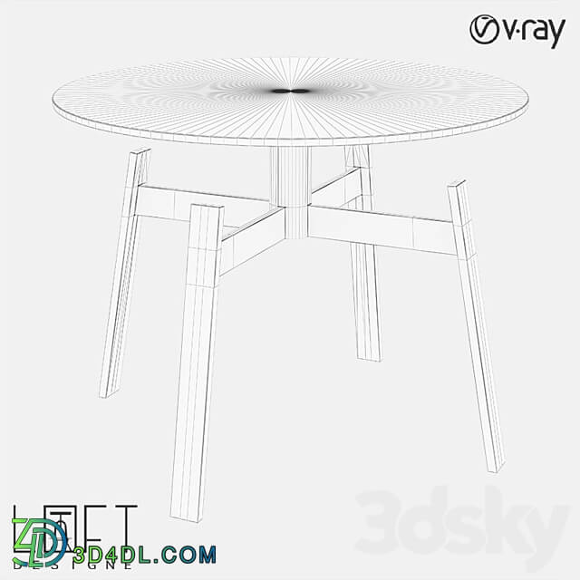 Table - Coffee table LoftDesigne 6690 model