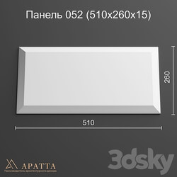 Aratta Panel 052 510x260x15  
