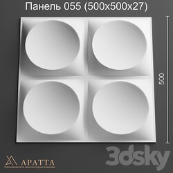Aratta Panel 055 500x500x27  