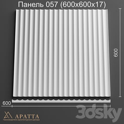 Aratta Panel 057 600x600x17  
