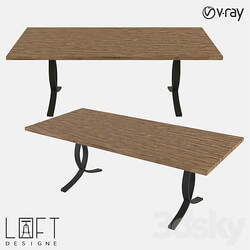 Table - Table LoftDesigne 6847 model 