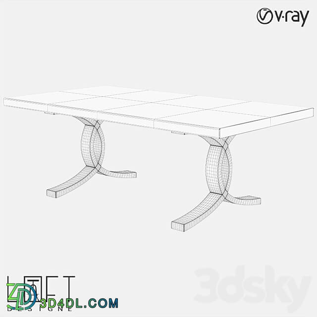Table - Coffee table LoftDesigne 6848 model
