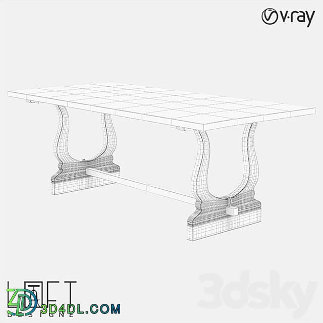 Table LoftDesigne 6850 model