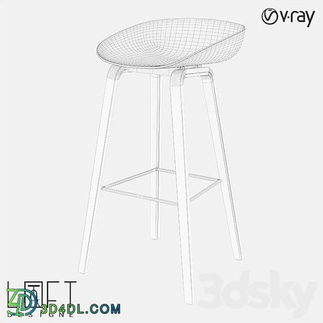 Bar stool LoftDesigne 30229 model