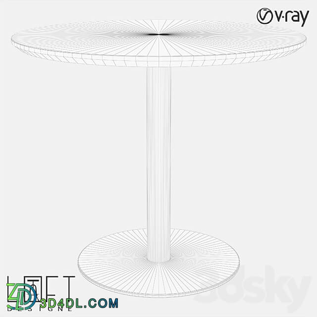 Table - Table LoftDesigne 60050 model