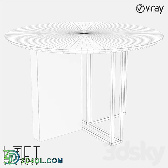 Refill Table LoftDesigne 60053 model 3D Models 3DSKY