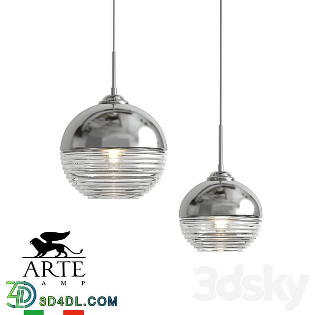 Pendant light - ARTE Lamp WAVE A7761SP-1CC_ A7762SP-1CC OM