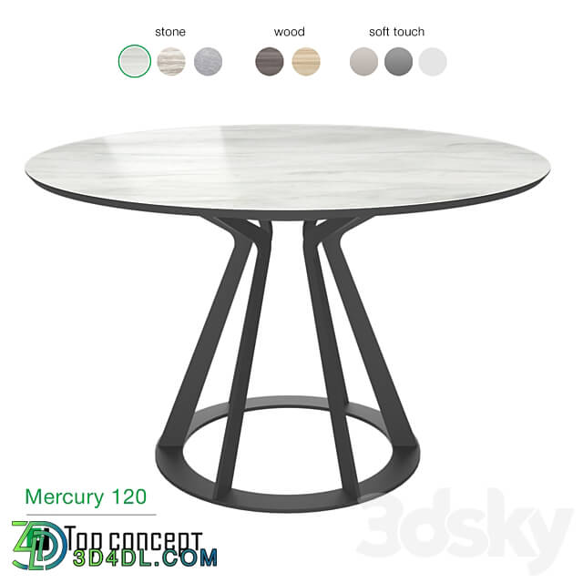 Table - Round table Mercury 120