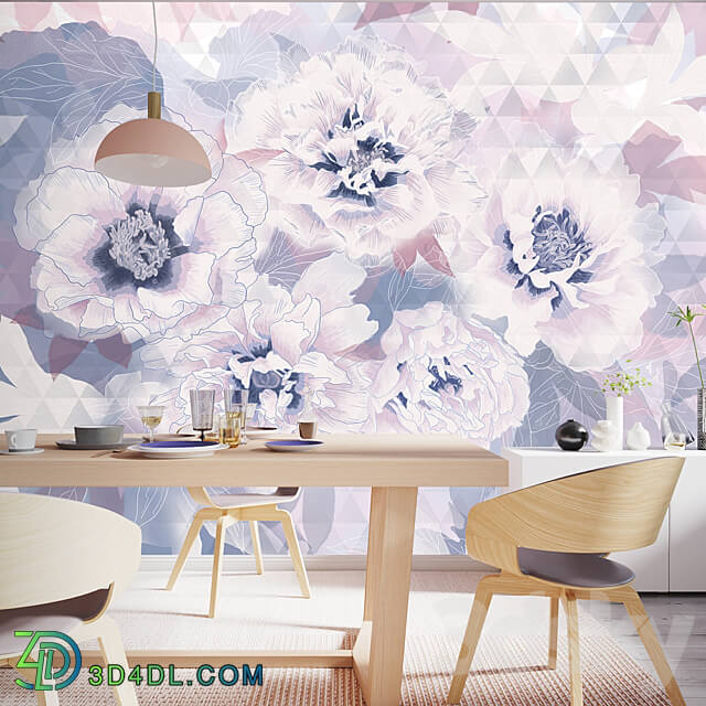 Designer wallpaper Florescence
