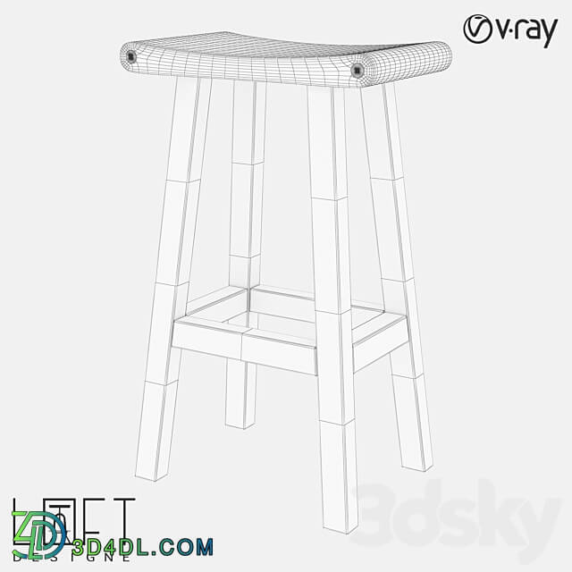 Chair - Bar stool LoftDesigne 140 model