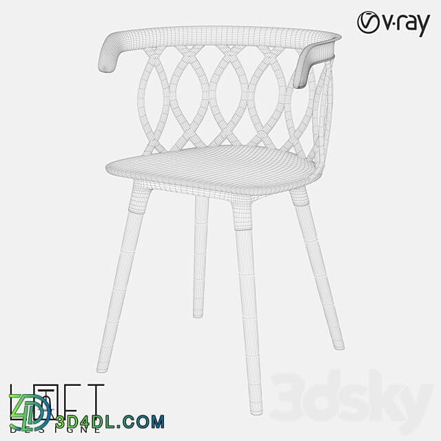 Chair LoftDesigne 3632 model