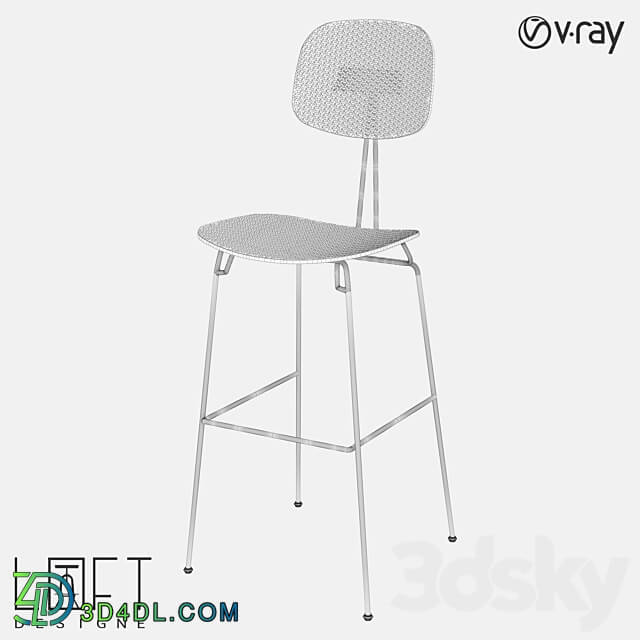 Bar stool LoftDesigne 4387 model