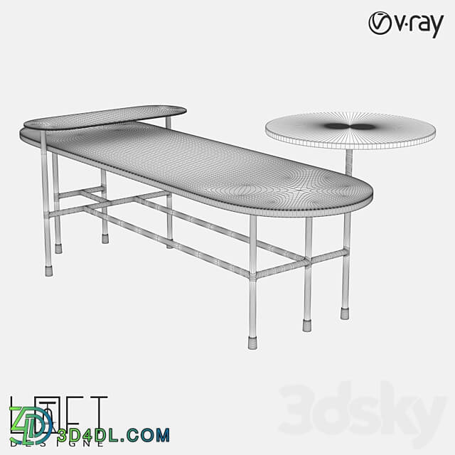Table - Coffee table LoftDesigne 6968 model