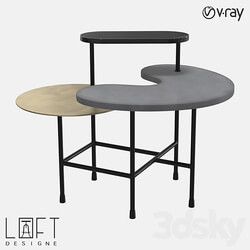 Table - Coffee table LoftDesigne 6969 model 