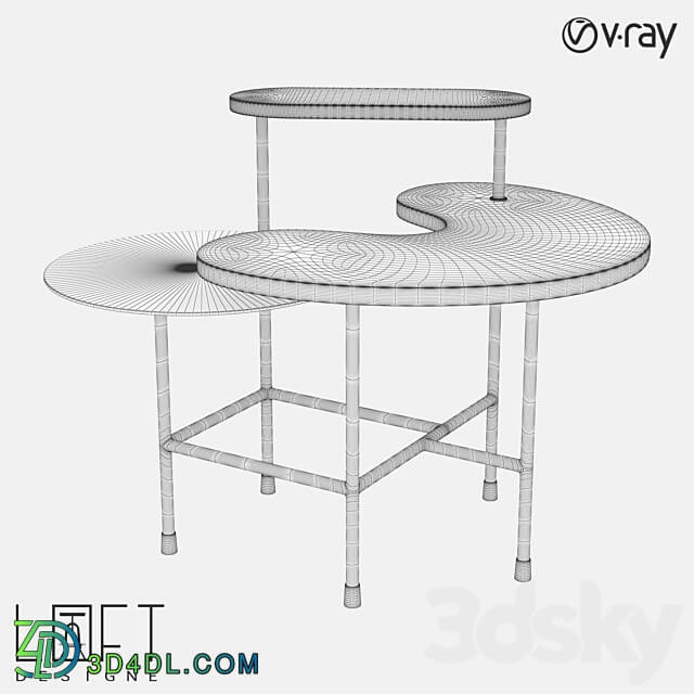 Table - Coffee table LoftDesigne 6969 model