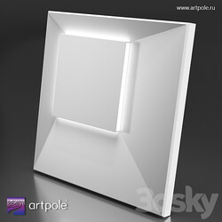 3D panel - ОМ 3D panel MALEVICH LED 