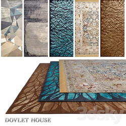 Carpets DOVLET HOUSE 5 pieces part 611  