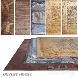 Carpets DOVLET HOUSE 5 pieces part 614  