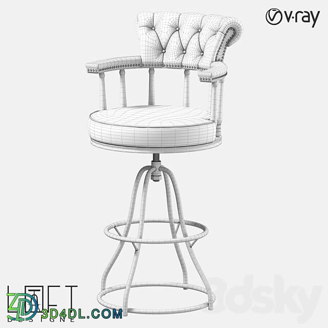 Chair - Bar stool LoftDesigne 3864 model